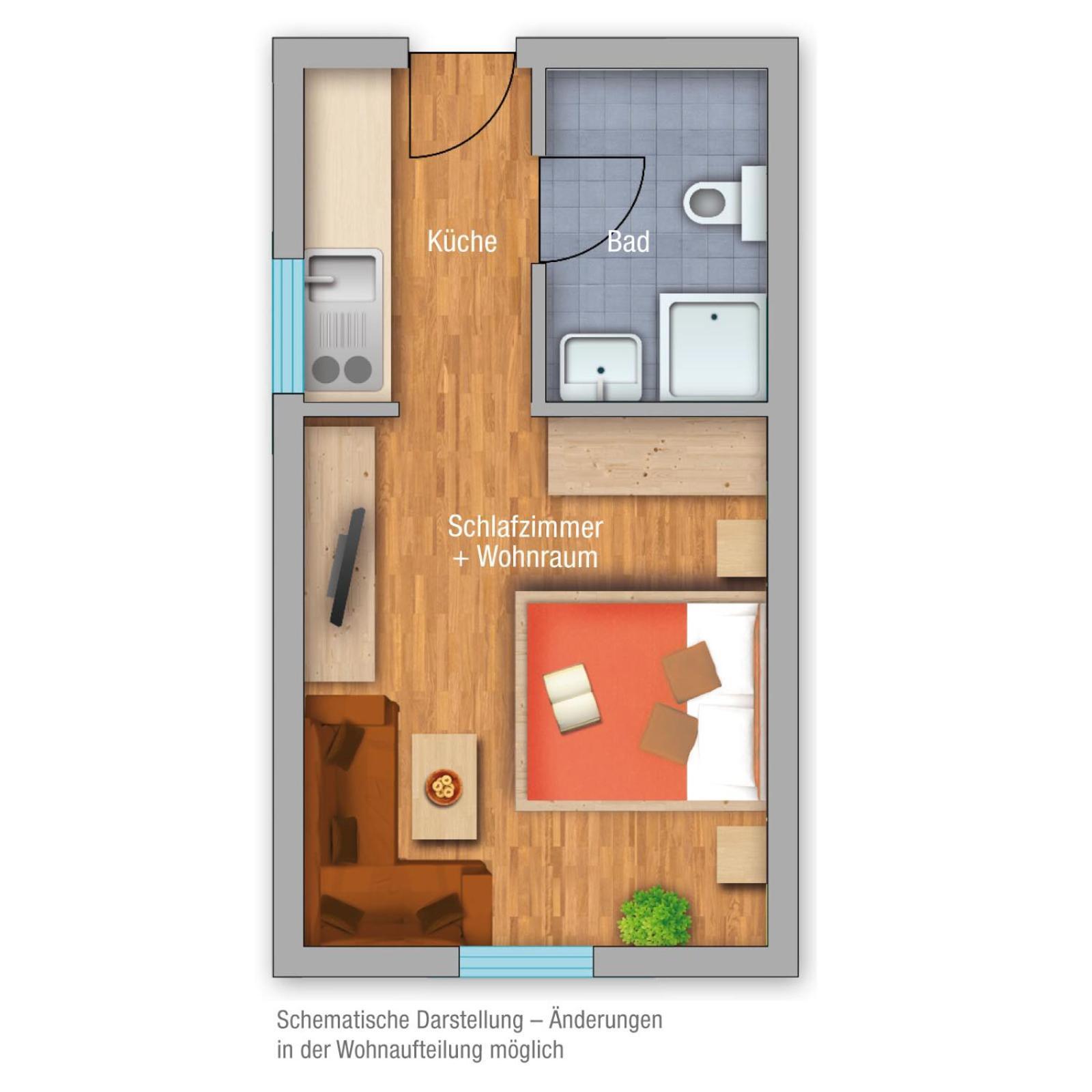 Appartements Fliana Mathon/이스크글 객실 사진